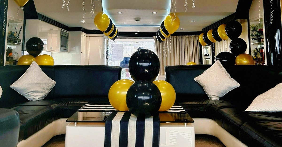 Birthday, Romantic, Bachelor/Bachelorette Party Decorations For Yachts Dubai
