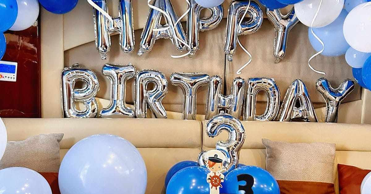 Bachelor/Bachelorette Party Decorations For Yachts Dubai