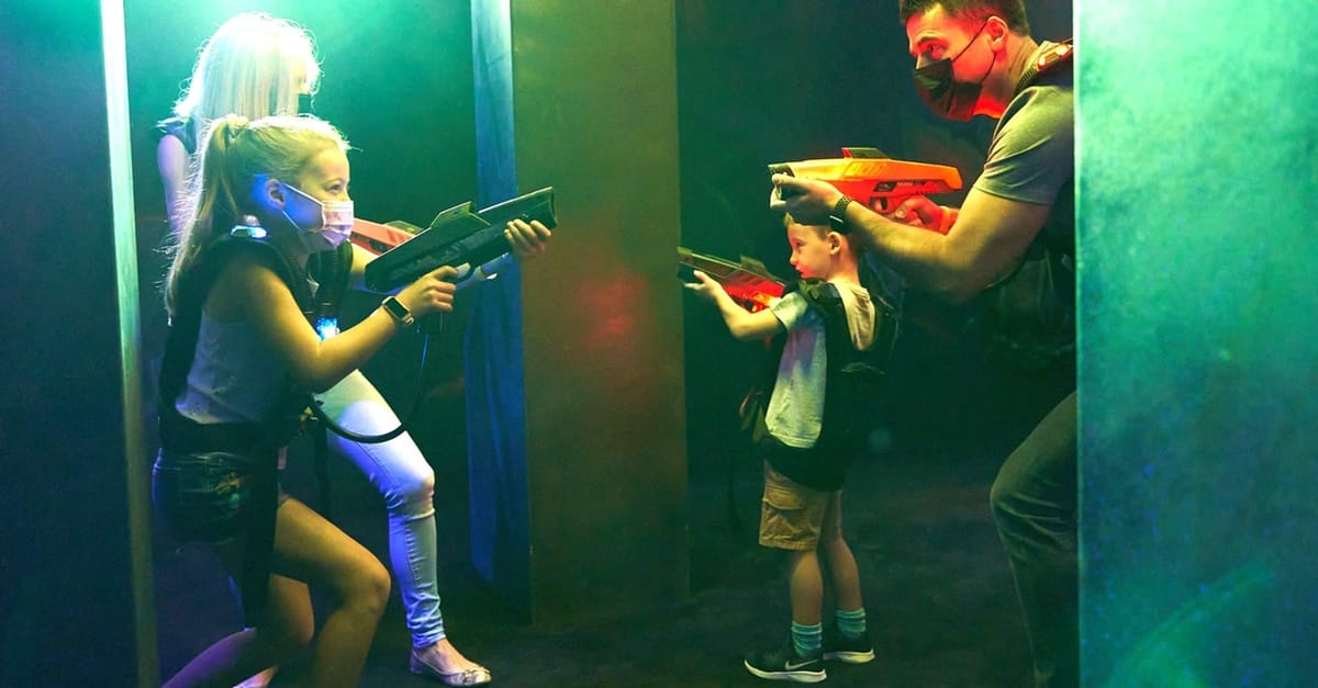 Indoor Laser Tag Experience At Tr88house @Bluewaters Island Dubai