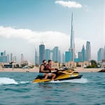 24 Karat Gold Jet Ski Adventure with Burj Khalifa View at Luxury Jetski Rental Dubai, Dubai, United Arab Emirates