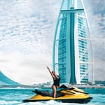 24 Karat Gold Jet Ski Adventure with Burj Khalifa View at Luxury Jetski Rental Dubai