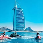 Dowtown Dubai at Popeye Jetski Rental