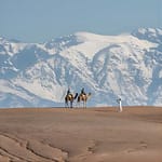 Agafay Camel Ride & Ourika Valley in Atlas mountains at Marrakesh