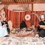 Ethnic Emirati Cuisine at Al Khayma Heritage House at Al Khayma Heritage House, Dubai, United Arab Emirates