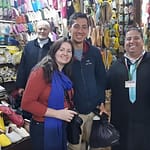 Shopping as locals in Marrakech at Argana, Marrakesh, Morocco