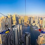 XLine Dubai Marina Zip Line with Photos & Videos at XLine Dubai, Dubai, United Arab Emirates