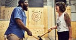 Axe Throwing Experience At Action Park Dubai