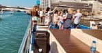 Embark On Dubais Starlit Marina Sunset/Diner Cruise For 4 People Dubai
