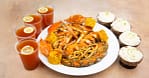 Seafood With Rice, And Ice Tea Dubai