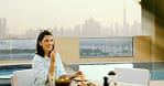 Sunday Rooftop Brunch W/ Bottomless Soft Beverages At Marriott Hotel Dubai