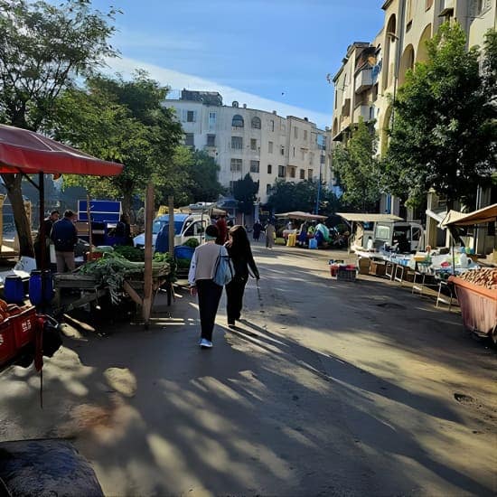 Old local Market visit+Moroccan cooking class with a local family at HFGJ+9RG, Casablanca, Morocco