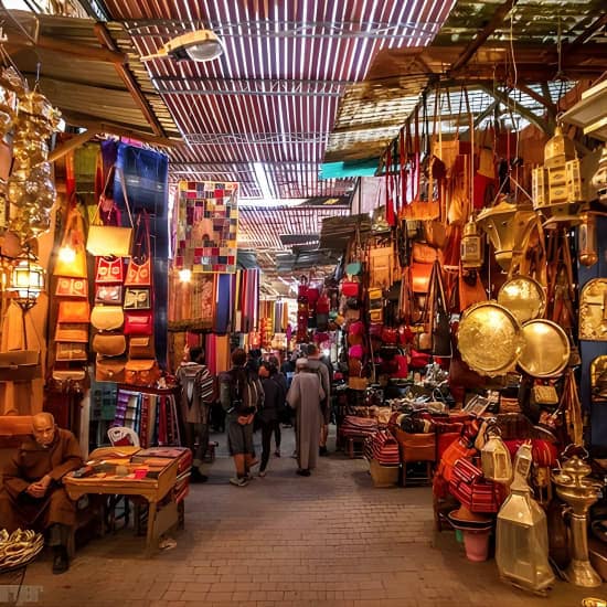 Souks of Marrakech: Private Shopping Tour at فندق علي