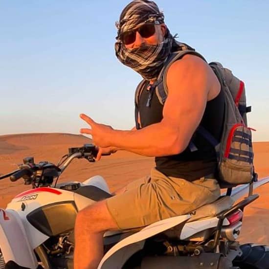 1 Hour Ride with Quad Bike 700 Raptor at Secret Location 1 Hour Ride with Quad Bike
