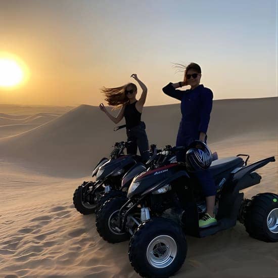 Adventure quad bike tour ( 2 hour private quad biking to deep desert ) at BIG RED MOTOR BIKE RENTAL