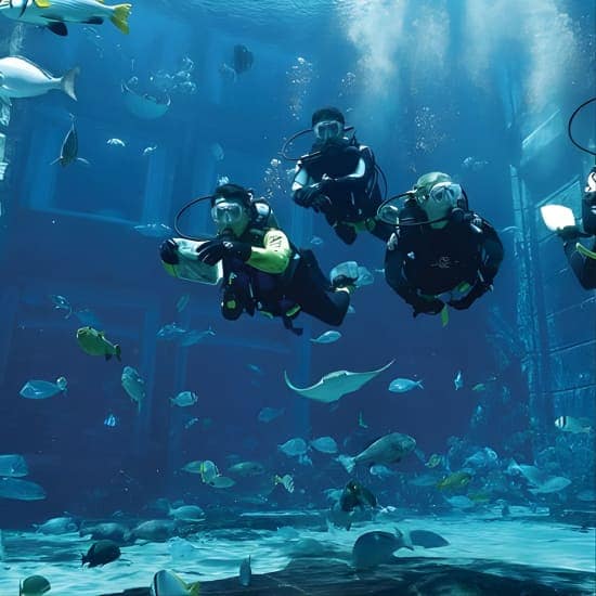 Dubai Lost Chambers Dive Discovery at The Lost Chambers Aquarium