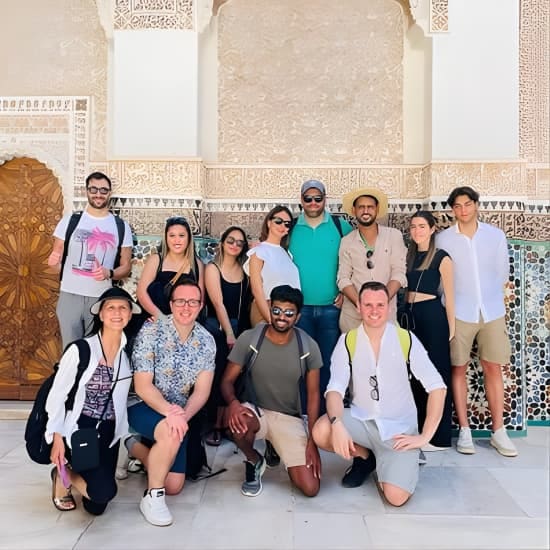 Half Day Marrakech Old Medina & Souk Discovery with a local Guide at Hôtel Restaurant Café de France