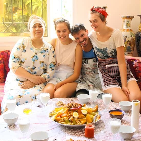 Join Best Moroccan Cooking Class with Chef Khadija ( Over 35 years Experience ) at مسجد الشيخ سيف