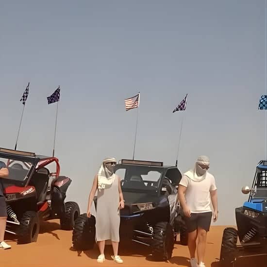 Private 2 Seater Dune Buggy in Red Dunes ( AL Faya Desert ) at High Hills Tourism - Dune Buggy & Quad Bike camp