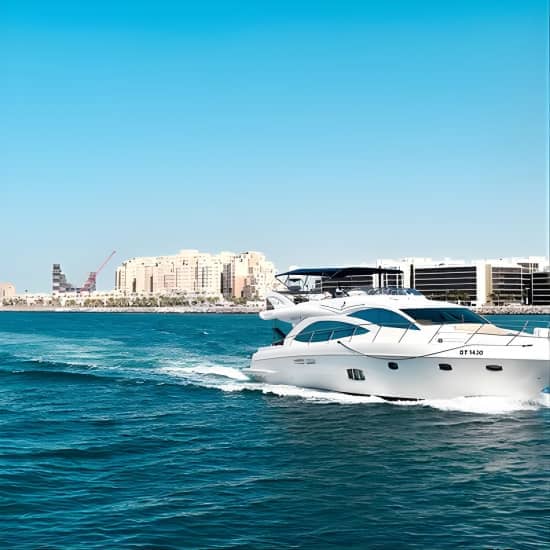 Yacht Trip Dubai : Book 56 ft Premium Yacht up to 21 people at Centaurus Charter: Luxury Yacht Rental Dubai Marina