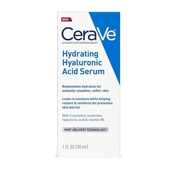 Cerave Hyaluronic Acid Serum for Face with Vitamin B5 and Ceramides |