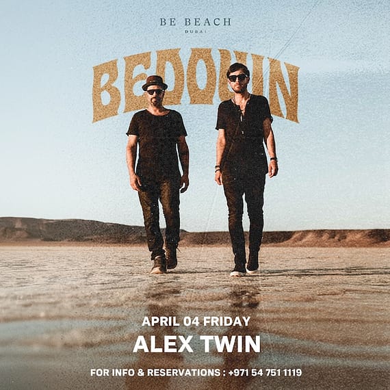 Bedouin at Be Beach in Dubai Nightlife