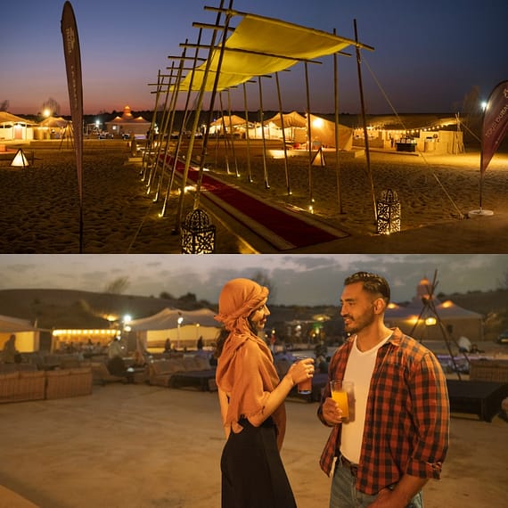 Caravanserai Desert Dinner With Optional Transfers Desert safaris