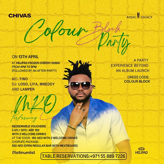 Colour Block Party - MKO Performing Live Nightlife