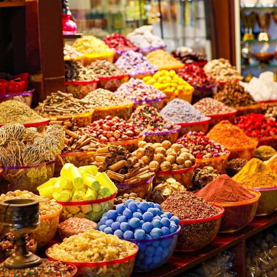 Dubai Souks and Creekside Food Walk Outdoor Attractions
