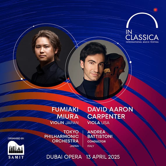 InClassica International Music Festival Presents Unity of Nations at Dubai Opera Classical Events