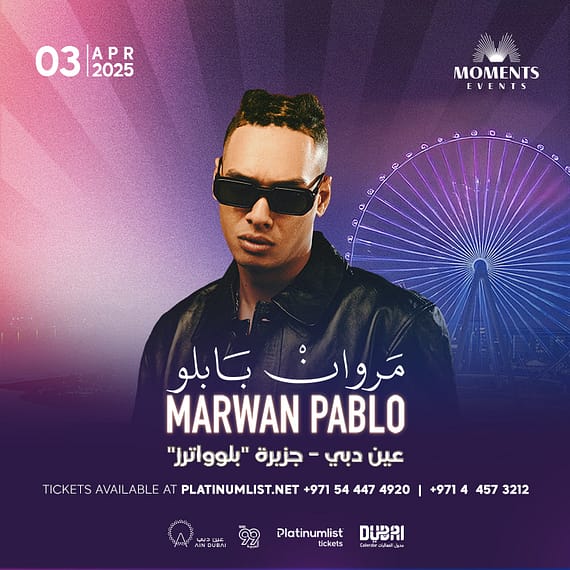 Marwan Pablo in Dubai Concerts