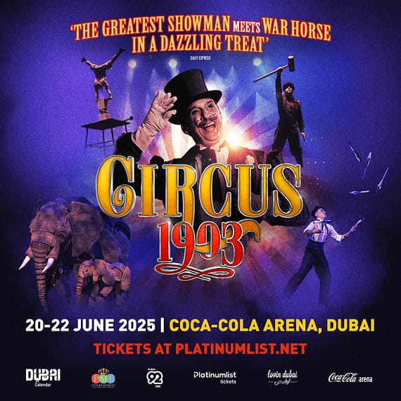 Circus 1903 Live at Coca-Cola Arena in Dubai Shows and Theatrical Plays