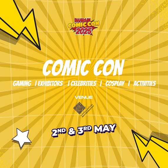 Comic Con 2025 in Bahrain Conventions