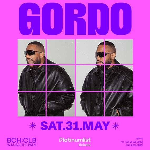 DJ Gordo at BCH CLB in Dubai Nightlife