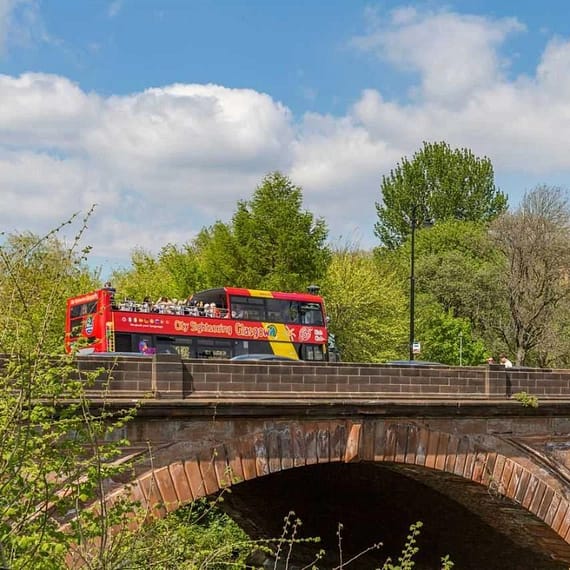 Hop-On Hop-Off Glasgow Sightseeing and Tours