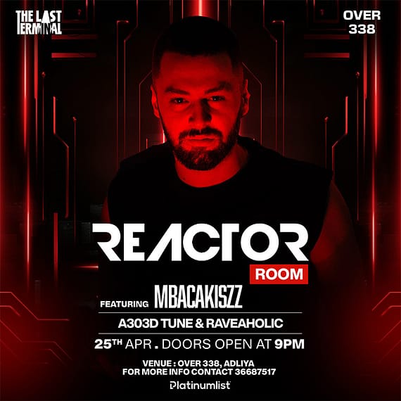 Reactor Room featuring Mbacakiszz at Over338