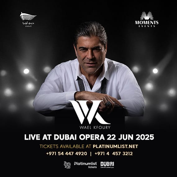 Wael Kfoury in Dubai Concerts