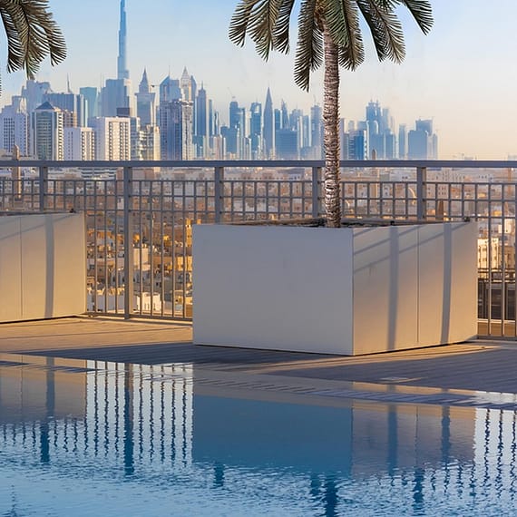 4* Pool Access With Set Menu At Aqua Pool @ 4* Novotel Gold District Dubai
