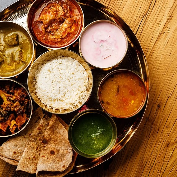 5* Celebration Thali At The Spice Tree Dubai