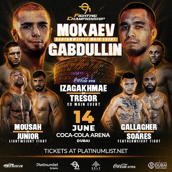 971 Fighting Championship in Dubai Sports Events