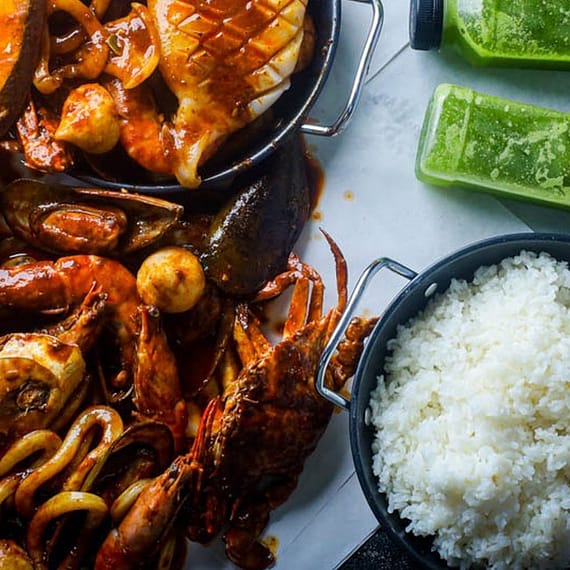 All You Can Eat Seafood Menu For One Child Or Up To Four Adults Dubai