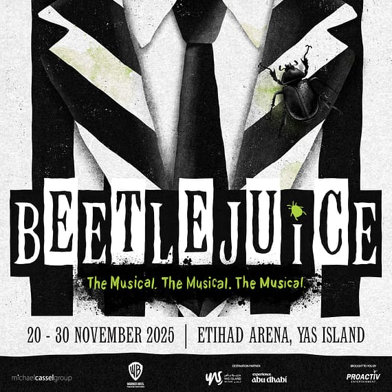 Beetlejuice The Musical at Etihad Arena in Abu Dhabi Shows and Theatrical Plays