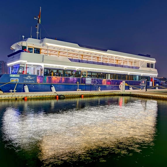 Experience A Celeste Cruise Sunset Buffet For Child Or Adults Dubai