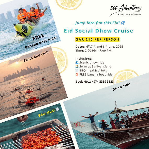 Eid Social Dhow Cruise Eid Events and Activities