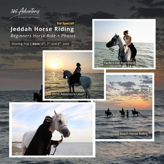 Eid Special: Horse Riding in Jeddah + Photography Sports Events
