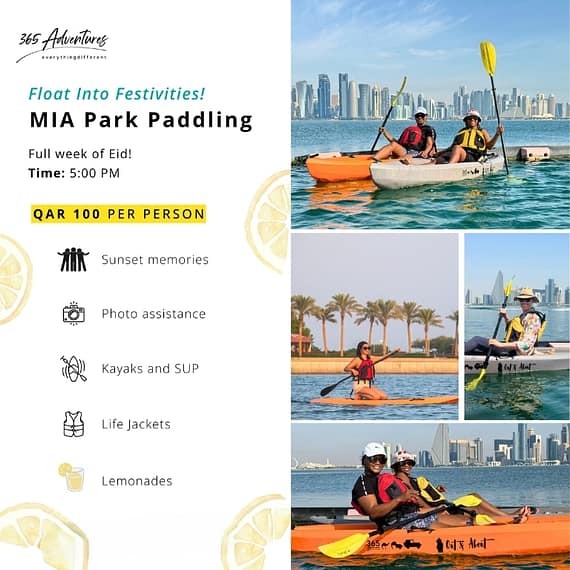 Eid-ventures Paddling at MIA Park Sports Events