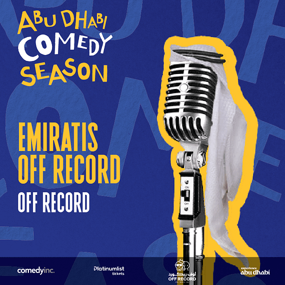 Emiratis Off Record Comedy Events