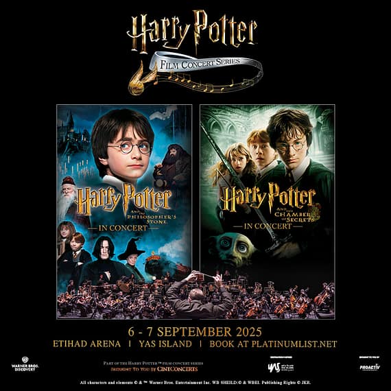 Harry Potter™ Film Concert Series at Etihad Arena in Abu Dhabi Concerts