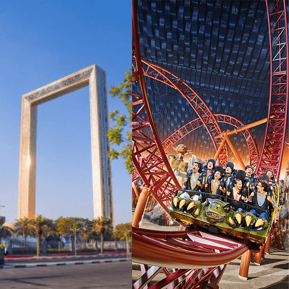 IMG Park  + Dubai Frame - Combo Combos and more adventures