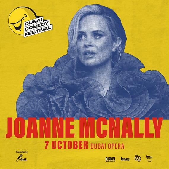 Joanne McNally Live at Dubai Comedy Festival 2025 Shows and Theatrical Plays