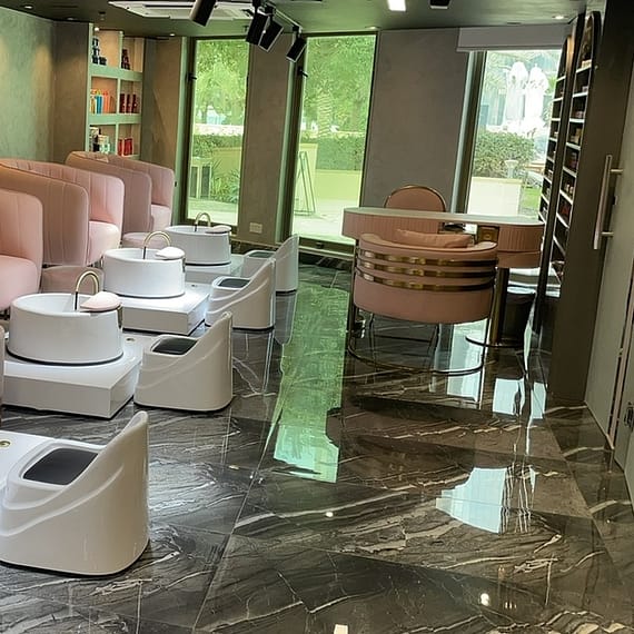 Mani-Pedi At Noor Ladies Salon - Sheraton Hotel Corniche Abu Dhabi